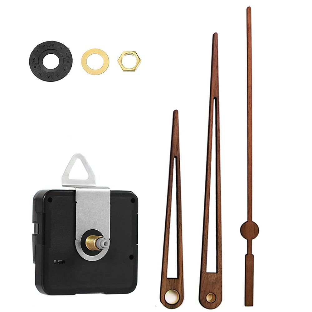 Ceas de scanare Mecanism Indicator din lemn Piese pentru ceas de perete Mișcare silențioasă a ceasului