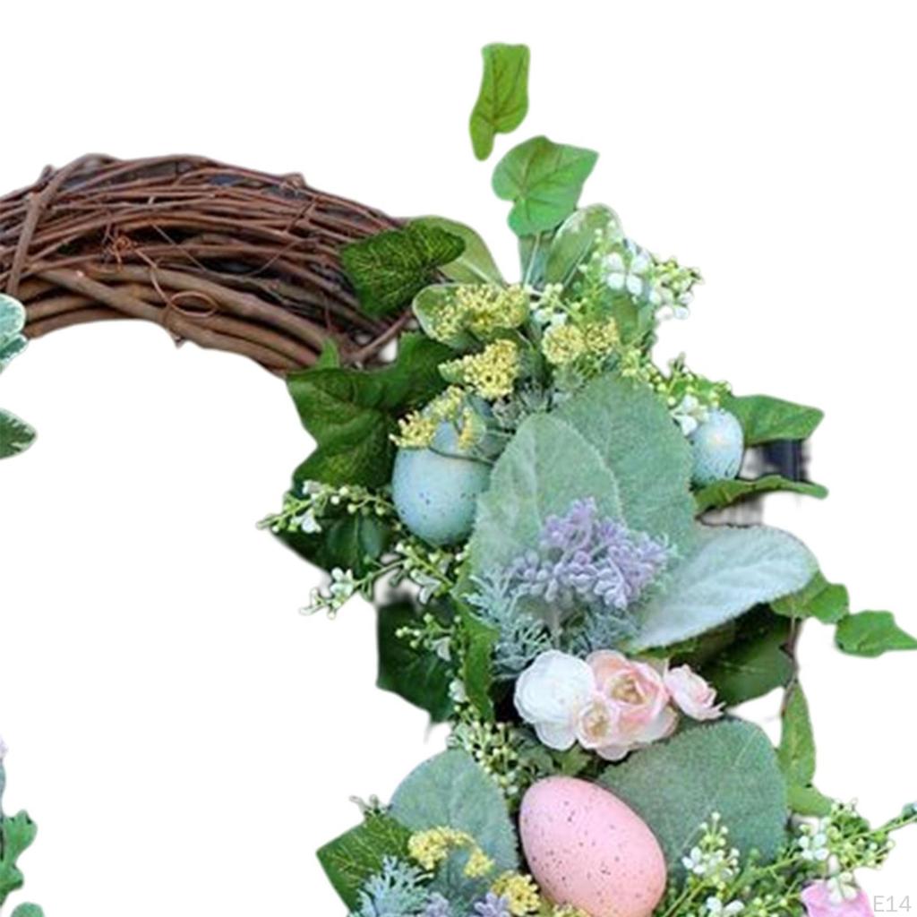 Bliss: Vibrant Easter Egg Wreath for Indoor and Outdoor Festivities