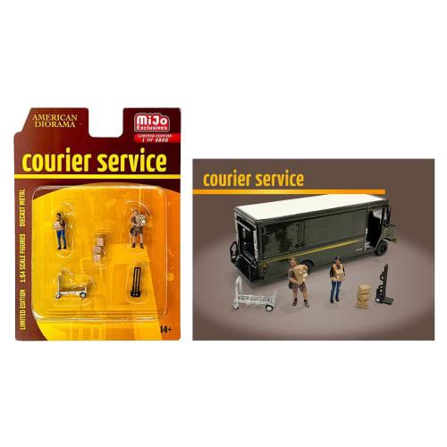 American Diorama 1/64 Scale Figure Courier Service (Mijo Exclusive)
