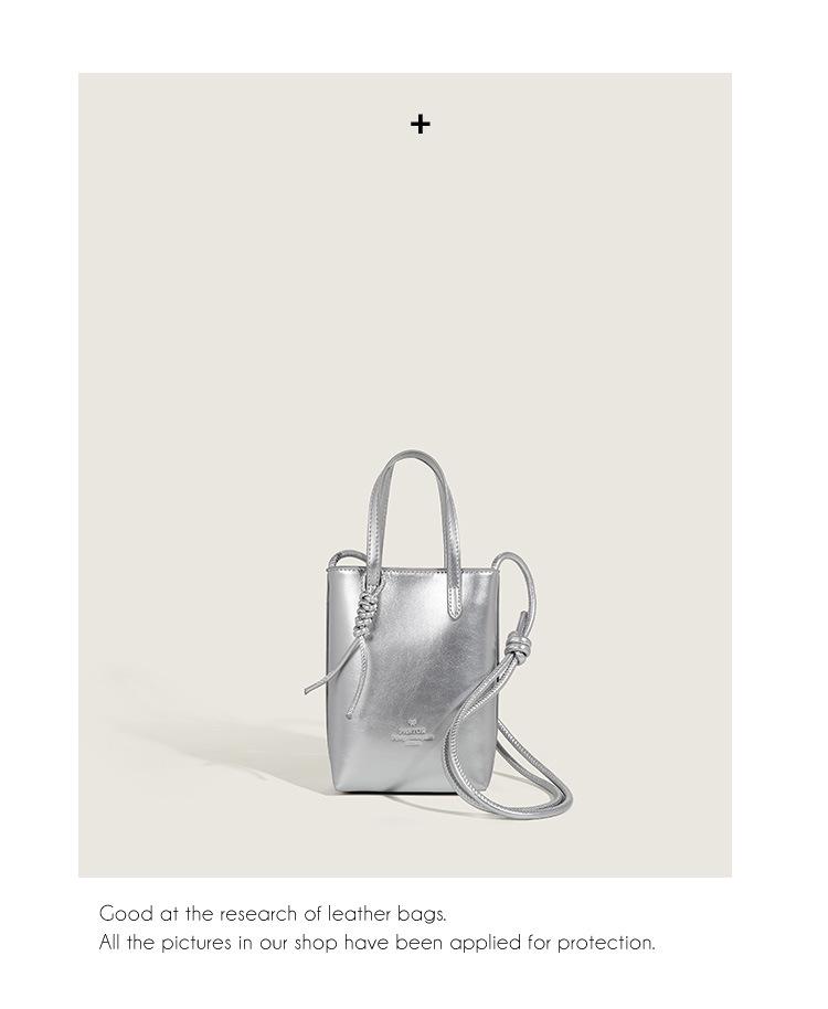 Stylish Women's Small Square Summer Shoulder Bag - Korean Version Fresh Crossbody Phone Bag