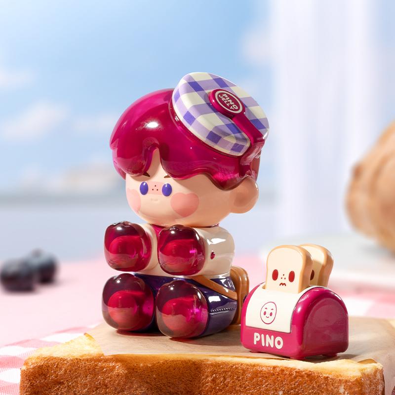 New POP MART PINO JELLY Berry Jam Trendy Figures 8.5cm PPMT-2402-0001