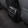 For Honda Pilot 2015- ABS carbon fibre/Matte black Rear Air Condition Outlet Vent Frame Cover Trim Car Accessories