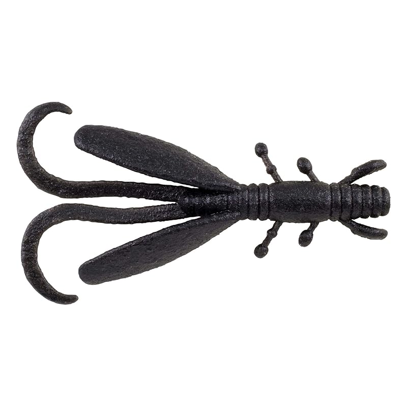 

Berkley Maxcent Critter Hog 4-inch Black (PBMSCRH4-BL) for Black Bass, Rockfish, Sea Bass, and Black Porgy