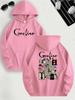 Inspired Casual Hoodie for Women's Sleeve Regular Fit Hooded Pullover Fashion Casual HipHop Sweatshirts Harajuku