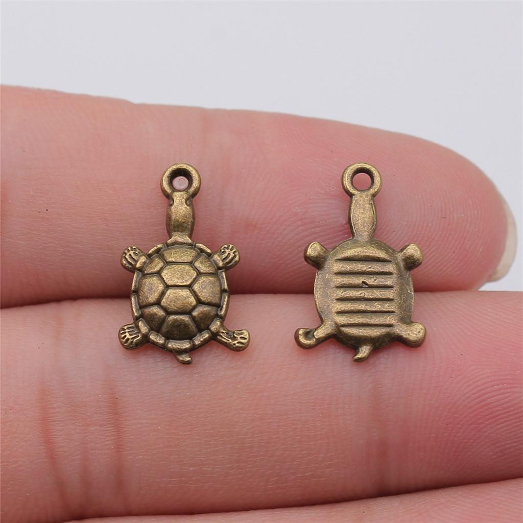 Charms Turtle Sea Turtle Pendants Minimalist Jewelry Components QC133