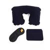 Inflatable U-Shaped Neck Pillow & Travel Essentials Kit