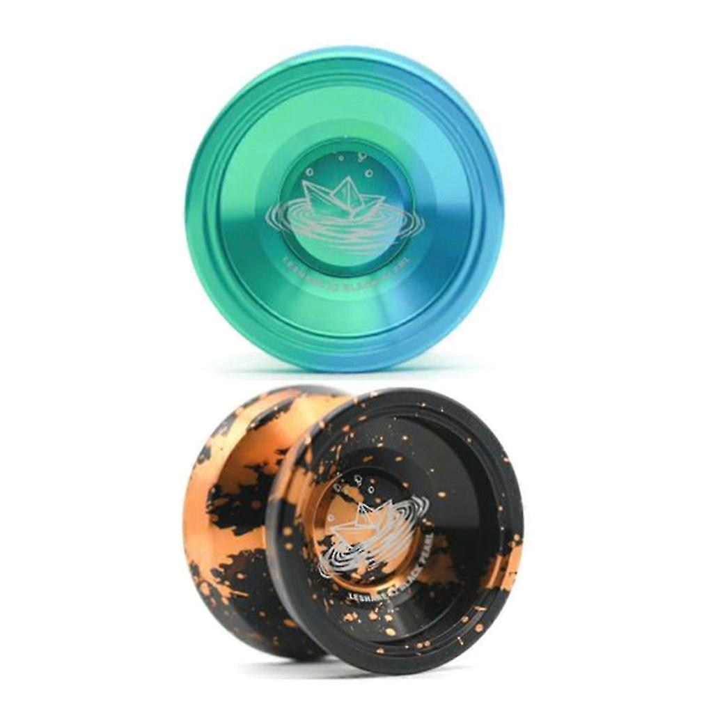 X2 Professional Unresponsive Yoyo with Replaceable Responsive Bearings Strings and 2 Yo-Yo Gloves Gift B