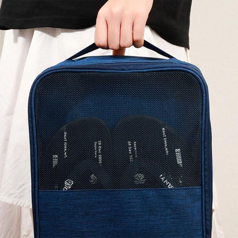 Shoe Bag Keep Your Shoes Organized Protected Holds 3Pairs of Shoes Waterproof