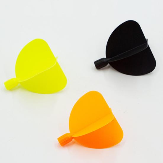 23.5CM/50G Carp Fishing Dart Marker Float with 3 Interchangeable Tails Water Depth Measuring High Visibility Vertical Positioning