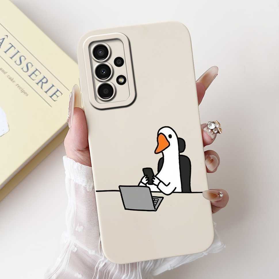 For Samsung Galaxy A53 5G 6.46" Case Fashion Painting Soft Silicone TPU Cover For Samsung a53 A53 5G SM-A5360 Cartoon Phone Case