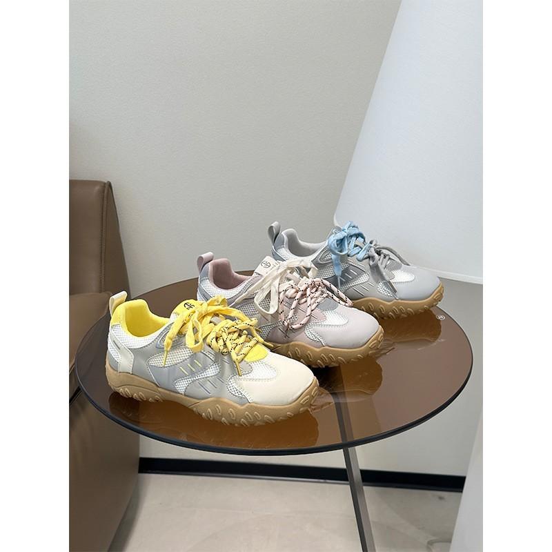 Ballettstil dicksohlige Damen neue Retro vielseitige atmungsaktive rutschfeste Freizeit Sport