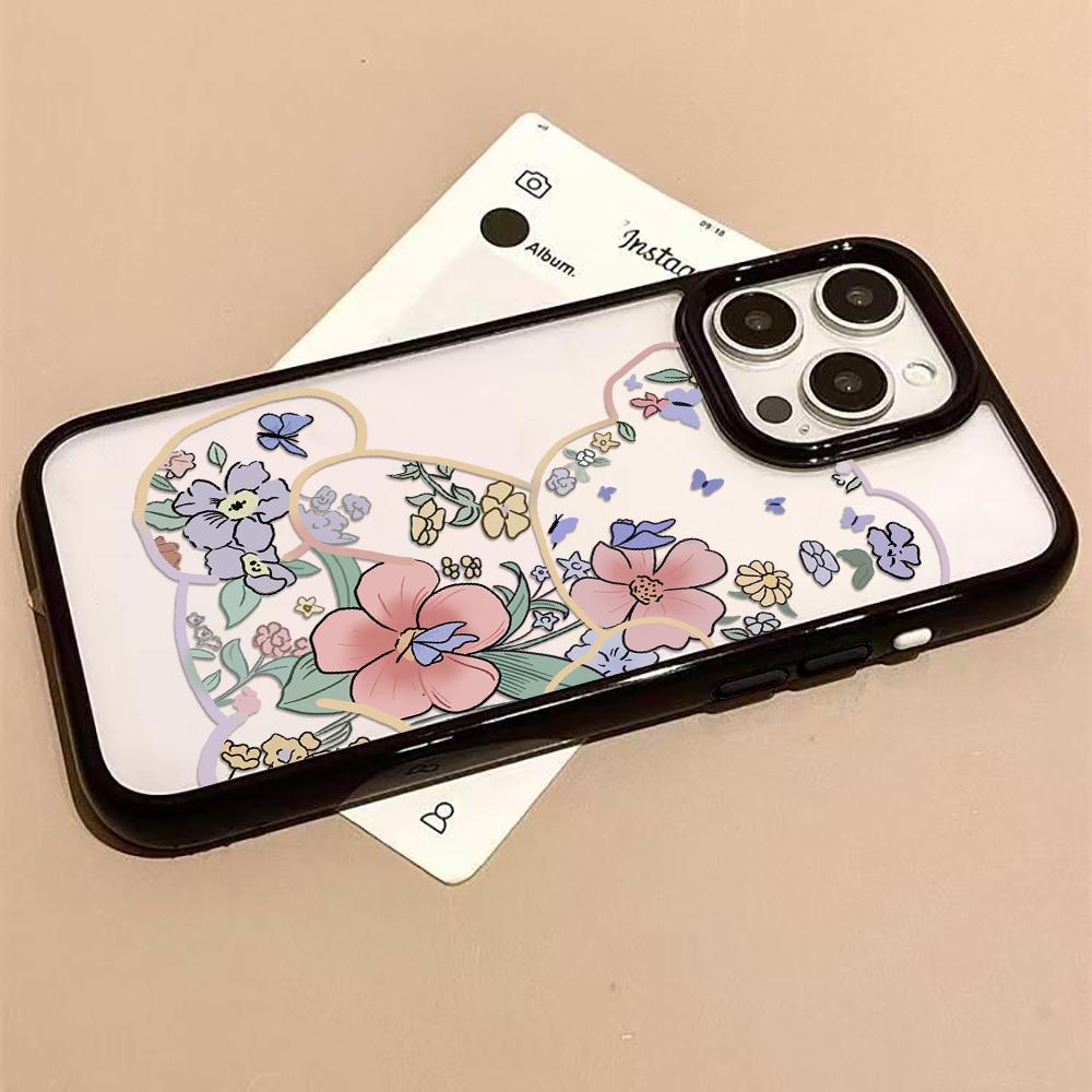 Husă de telefon acrilică pentru iPhone 11 12 13 14 Pro 12 14 16 Pro Max pentru Samsung A16 A36 A56 S24 FE Husă de telefon mobil pictată de înaltă calitate anti-cădere