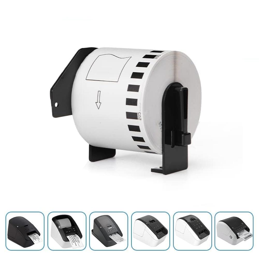 Rolo de Papel para Etiquetas de Comprimento Contínuo DK-22205 Para QL-550 QL570 QL-800