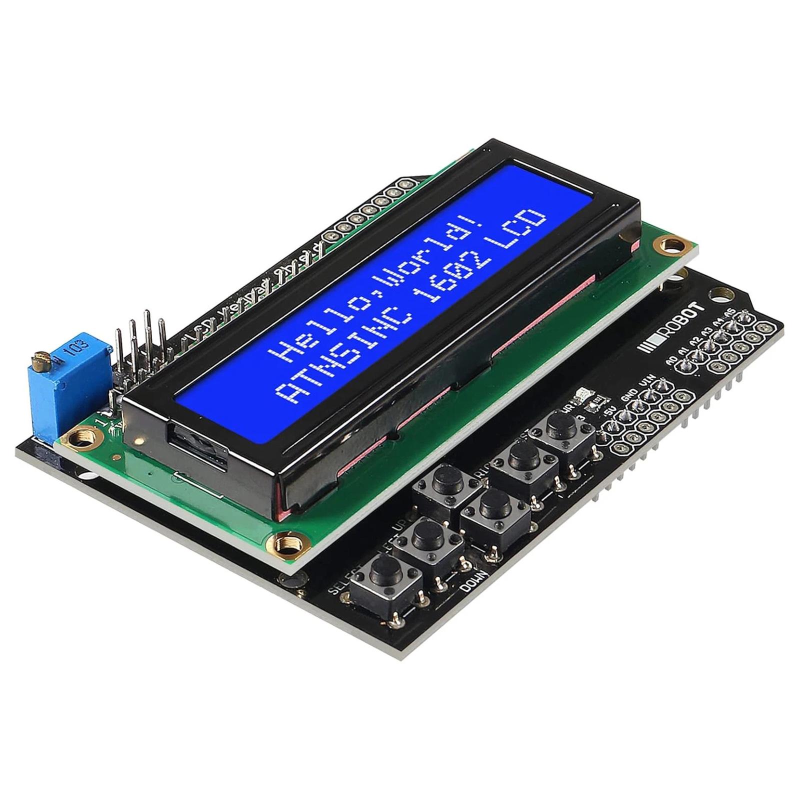 

LCD1602 Input Output Expansion Board Suitable for Multiple Development Boards And Supports I2C Communication 1