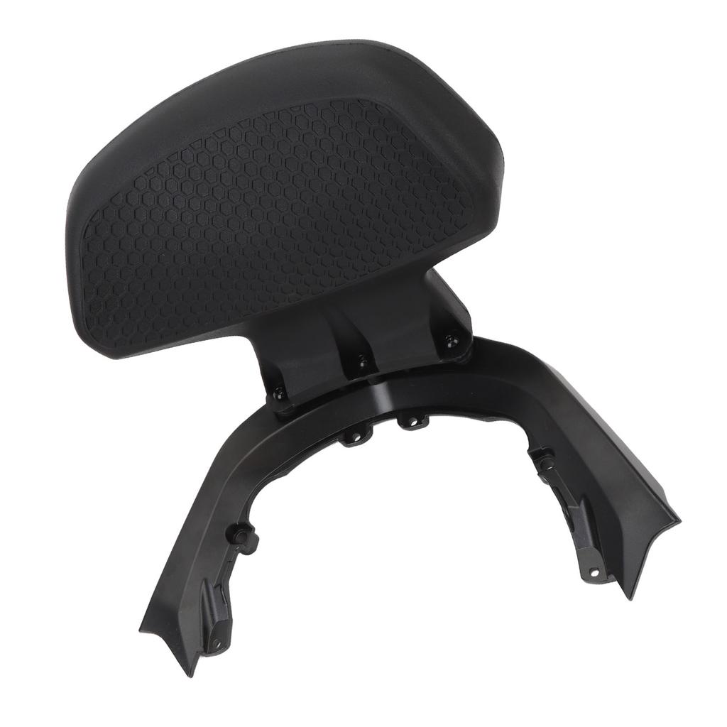 Motorcycle Rear Passenger Backrest Aluminum Alloy Rear Seat Backrest Cushion Pad with Bracket for Xmax300 2023 2024