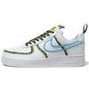 New Nike Air Force 1 Low Worldwide White Blue Fury Volt CK7213-100
