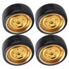 4Pcs 63mm RC Car Metal Hub Drift Tire Replacement Parts Accessory Fit for WPL D12 RC Truck