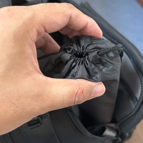 XILIWU Rubber Play Mat Bag/Case with Carrying Strap, 1 Piece, Water-Repellent, Compact, Stylish Storage (Waterproof Fabric, M (Fits 60x35cm))