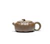 Yixing Purple Clay Pot 140ml Teapot Flat Pumpkin Pot Kung Fu Tea Set Tea Making Pot