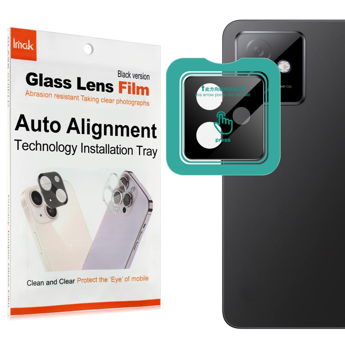 

Для Honor X60 GT 5G стекло IMAK высокой четкости стеклянная пленка для объектива черная версия Honor X60 GT 5G