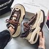 Fashion Men's Vulcanized Shoes 2025 Spring New Soft Soled Spring Autumn Leisure Sports Sneakers Thick Sole Non-slip Wear-resistant Shoes