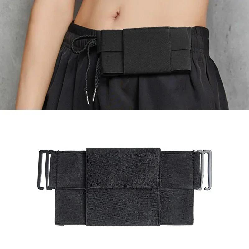 Invisible Wallet Waist Bag Belt Pouch Portable Pouch Card Storage Bag for Men Women Passport Holder Organizers Hunting Outdoor