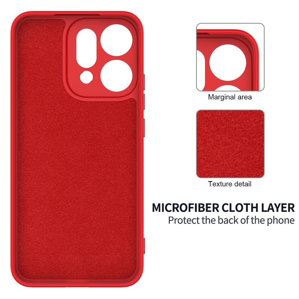 For Oppo Reno14 Pro 5G (China)/Oppo Reno14 Pro 5G (Global) Liquid Silicone Case Phone Back Cover with Hand Strap