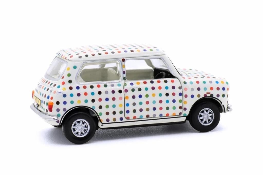 Tiny City Mini Cooper Mk 1 Polka Dot Diecast Model Car 1/50