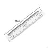 Acrylic Clear Ruler Accurate Educational 1:24000 Reading Portable Learning Maptool for Utm, Usng,