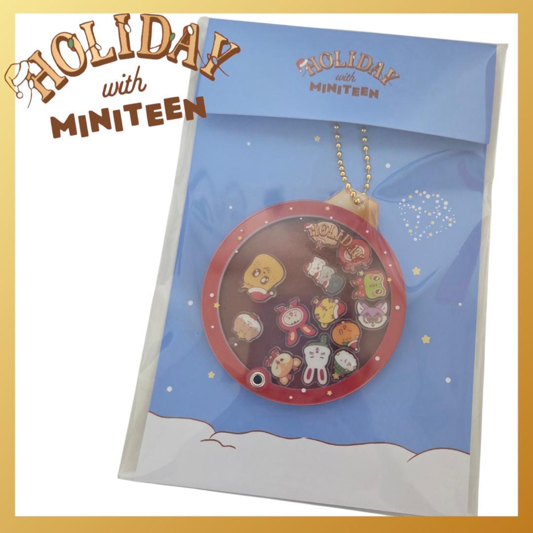 [Б/У] MINITEEN HOLIDAY Акриловый Шейкер Брелок Красный Seventeen