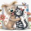 5D DIY Partial Special Shaped Drill Diamond Painting Animal Decoration Art