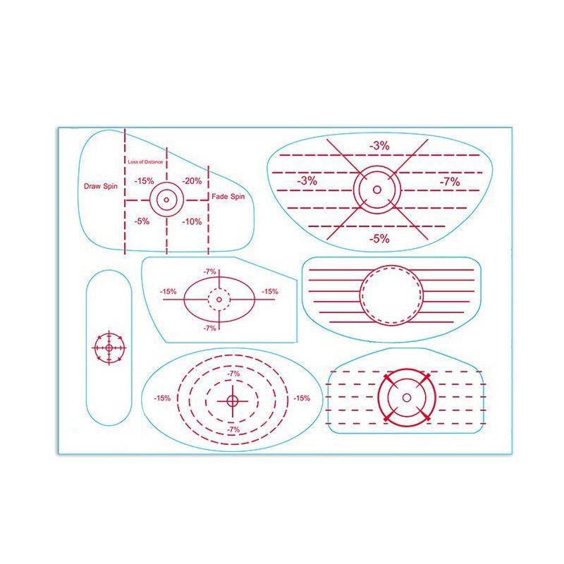 10 Stück Golfschläger-Schlagflächen-Aufkleber Schwungtrainingshilfe Etiketten für Driver Eisen Putter Übungsschlagband zur Korrektur der Schlagausrichtung Werkzeug