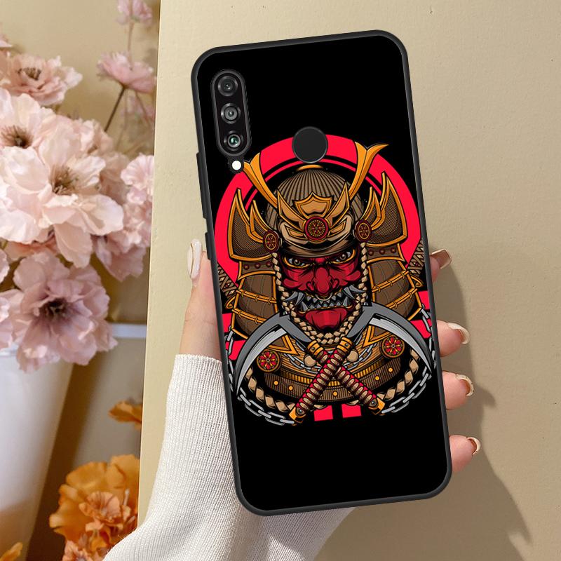 

Японский самурай Для Huawei Nova 12i 8i 11i 12s 9 10 SE Y60 Y70 Y90 Y72 Y73 Y61 Y91 P60 Pro P30 P40 Lite Чехол Nova 10 SE