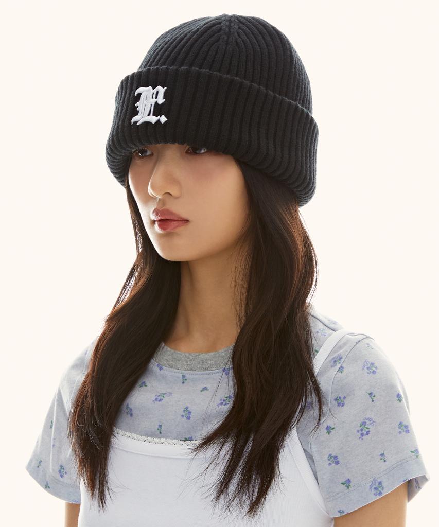 LMC Gothic Bold Beanie Black