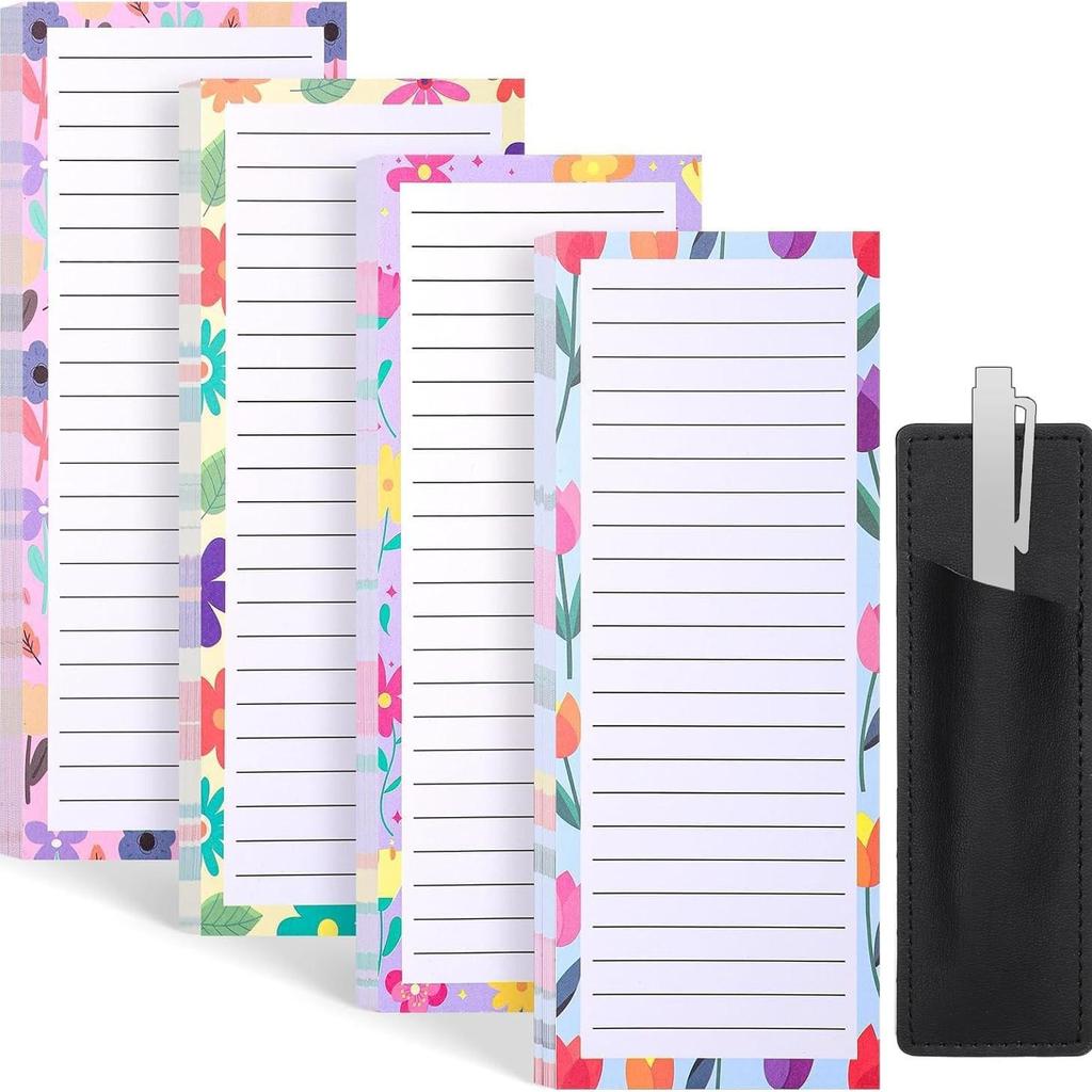 Charming Fruit Magnetic Memo Board: Tearable Sticky Notes for Fridge
