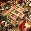 6rolls Merry Christmas Washi Tapes Set Gold Stamping Adhesive Masking Tape Decoration Stickers for Diary Gift Packing A7746
