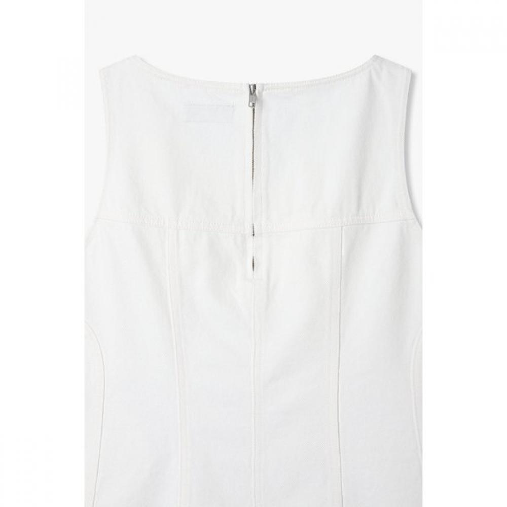 Studio Tomboy Denim Slim Sleeveless Dress 9106241203ar 