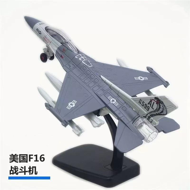 Toys Airplane F16/F18/F35/F117A Aircraft Scale USA Fighter Metal Alloy Souvenir Plane Collection Boys Christmas Gift