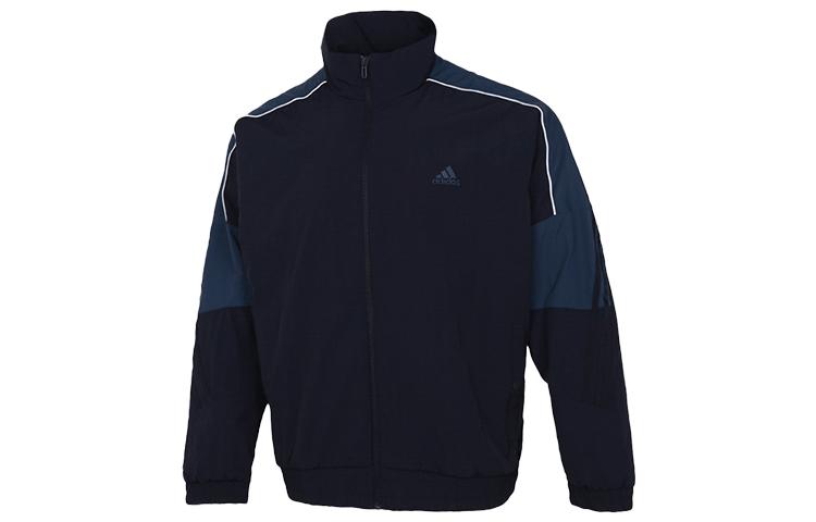 Adidas Jackets Men s Blue Stand Collar Moderate Other GT6356 L