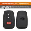Silicone Key Fob Cover Fit for 4Runner C-HR Corolla RAV4 Highlander Prius Pri