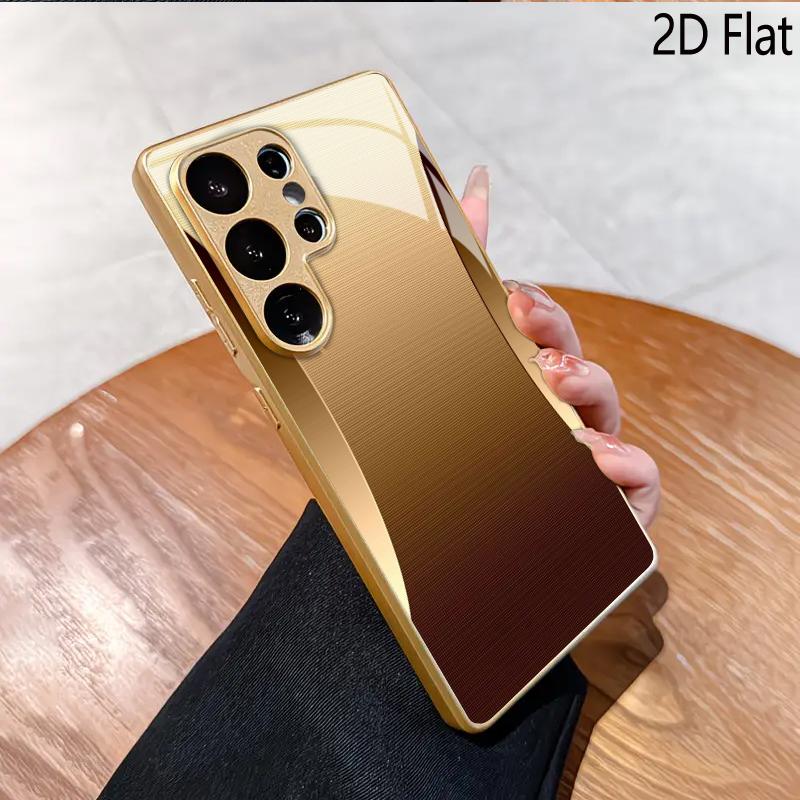 Gold texture pattern for Samsung Galaxy S24Ultra S23 S22 S25 S21 S20UltraA55A15A16Phone case Pattern Shockproof Protective Back Cover