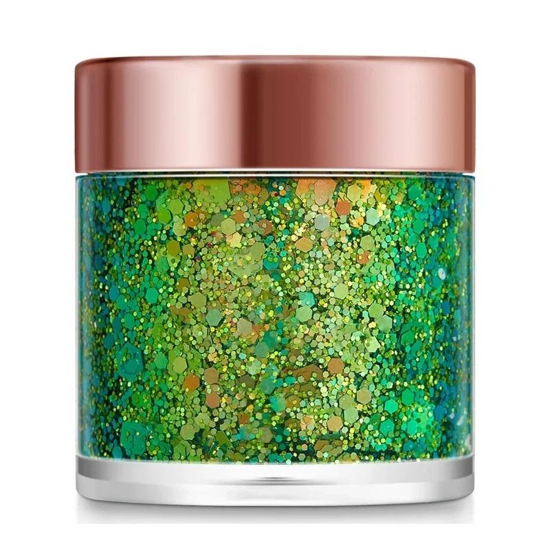 1Pc Sequins Body Glitter Gel Make Up Glitter For Body Face Hair Eyeshadow,Festival Party Carnival Makeup Decorations Longlasting