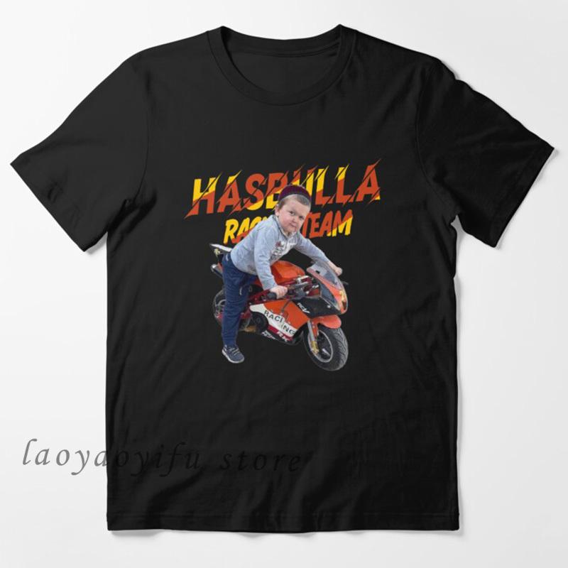 Classic Hasbulla Fighting Meme TShirt Mini Khabib Blogger Top Funny Graphic T Shirts Unisex Polyester Tee Kawaii Clothing Custom