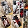 Knights Templar Phone Case For POCO X4 X3 Pro F3 M3 M4 Pro X3 GT Cover For Xiaomi 11T Pro 12 X Mi 11 Lite
