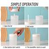 200Ml Ultrasonic Humidifier Air Purifier Usb Mini Portable Led Light Office Home