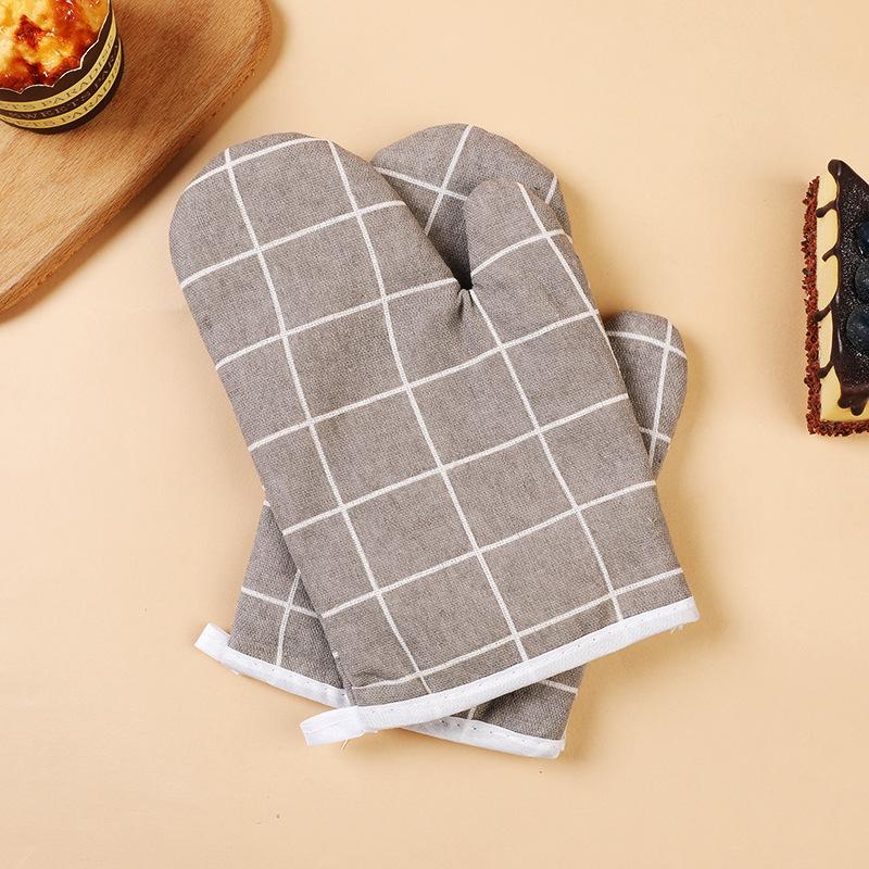 Cotton and Linen Heat-resistant GlovesSpecially Designed for Tools and Ovens Can Withstand High Temperatures