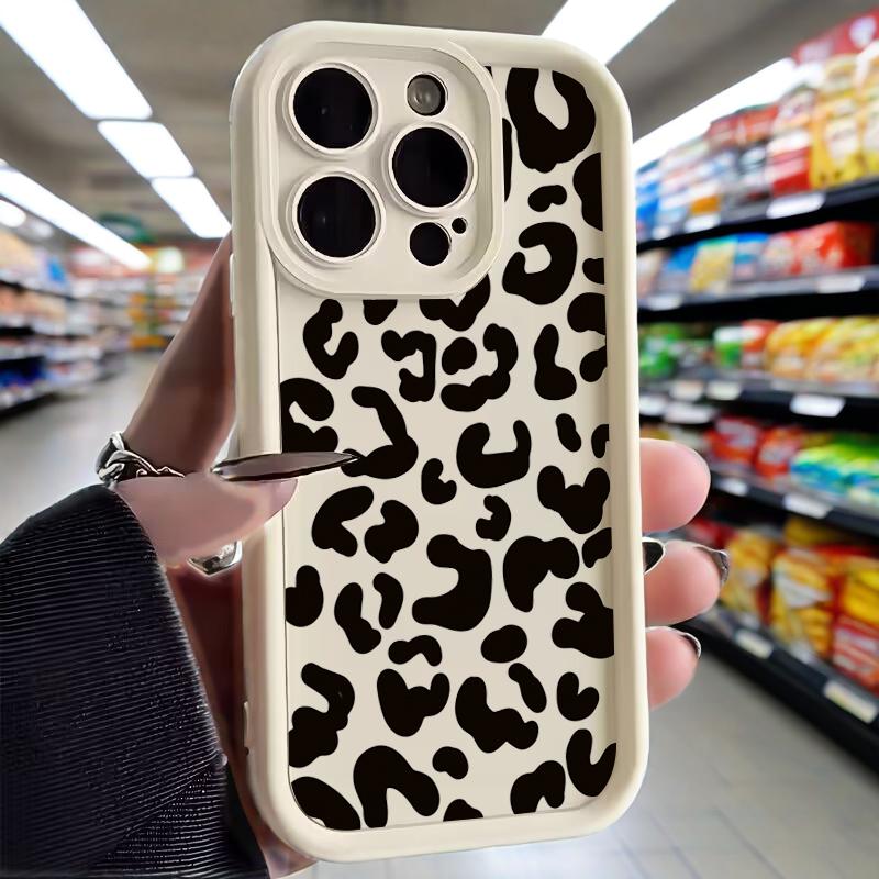 Pattern Leopard Print  Phone Case For iPhone12 14 15 16 13 11  Pro Max Mini 7 8 Plus SE2 X XR XS 13 16 15 Shockproof Soft Cover