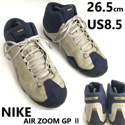 Buty sportowe AIR ZOOM GP 2 z wysoką cholewką Off White Navy US8.5 26.5 830204 141 Payton(UŻYWANY)