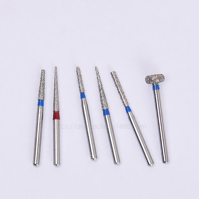 Dental High-Speed Handpiece Burs for Porcelain and Shoulder Preparation