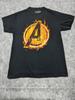 Marvel Avengers Adult Medium Black Short Sleeve Graphic T Shirt